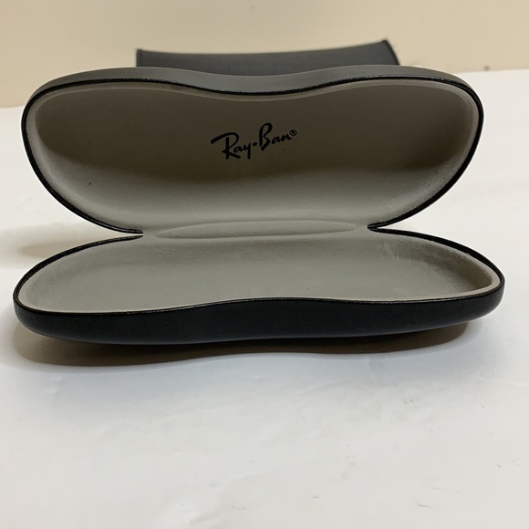 Ray Ban | Bundle Two Black Authentic Eyeglass Cases | SunglassCase | Travel Case - Picture 11 of 14